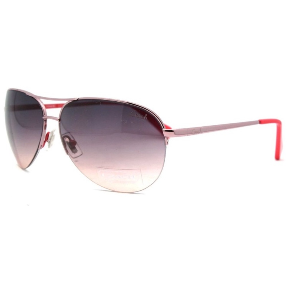 Coach S1013 semi-rimless aviator sunglasses
